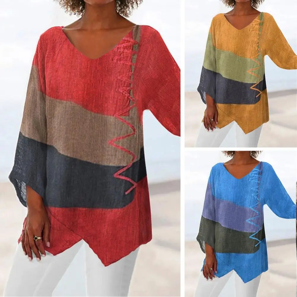 Blouse femme d'été à dentelle et broderies, du S au 5XL