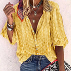 Blouse femme légère et fluide pour l'été, six coloris