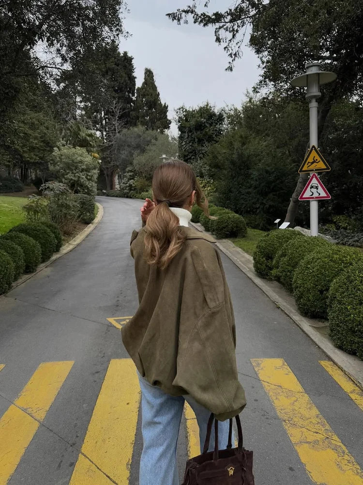 Blouson aviateur femme zippé, coupe bomber, printemps et été
