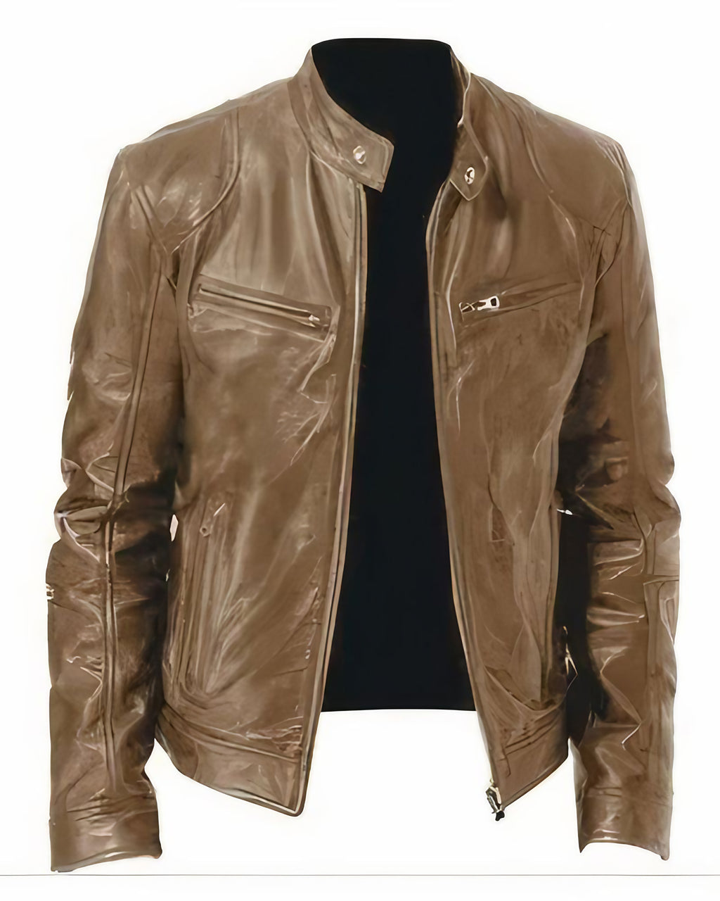 Blouson de moto homme léger, six coloris, du S au 5XL, kaki