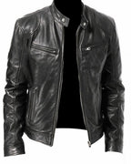 Blouson de moto homme léger, six coloris, du S au 5XL, noir