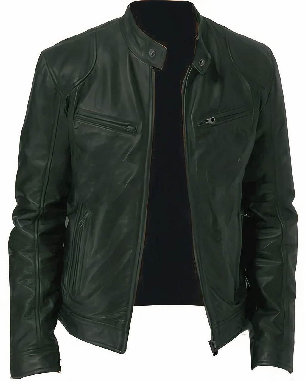 Blouson de moto homme léger, six coloris, du S au 5XL, vert