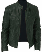 Blouson de moto homme léger, six coloris, du S au 5XL, vert