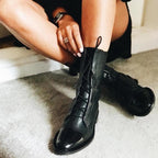Bottes femme classiques doublées, semelle antidérapante, du 34 au 44