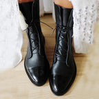 Bottes femme classiques doublées, semelle antidérapante, du 34 au 44, noir