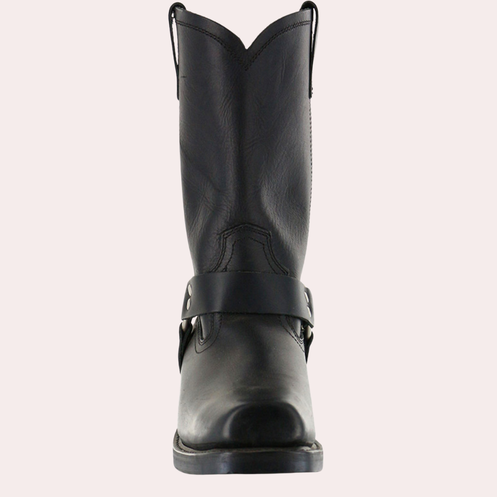 Bottes de cow-boy homme, semelle intérieure matelassée, du 39 au 44
