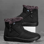 Bottes d'hiver homme à doublure isolante, noir ou gris