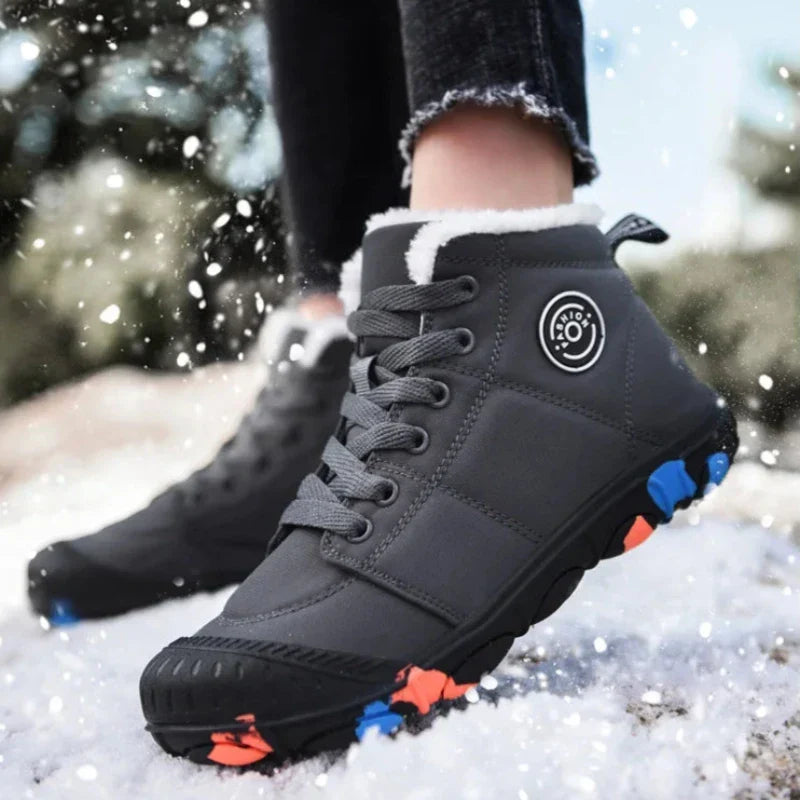 Bottes d'hiver enfant imperméables, doublure polaire, du 30 au 39