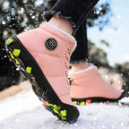 Bottes d'hiver enfant imperméables, doublure polaire, du 30 au 39