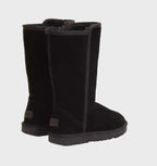 Bottes d'hiver femme imperméables à zip latéral, noir ou marron