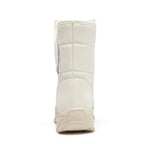 Bottes d'hiver femme hautes, fourrées et imperméables, à lacets