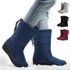 Bottes hautes d'hiver femme fourrées, imperméables, du 36 au 43