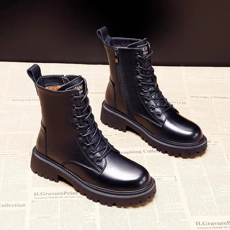 Bottes d'hiver femme noires, du 35 au 40