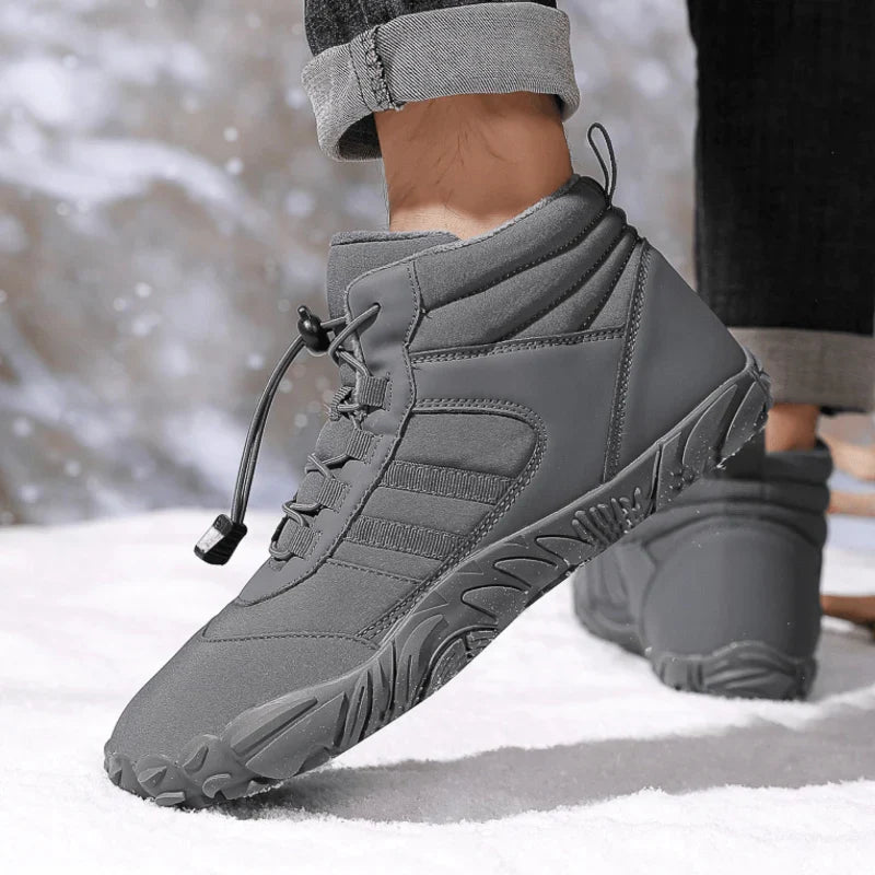 Bottes d'hiver pieds nus mixtes, doublure chaude, du 35 au 48
