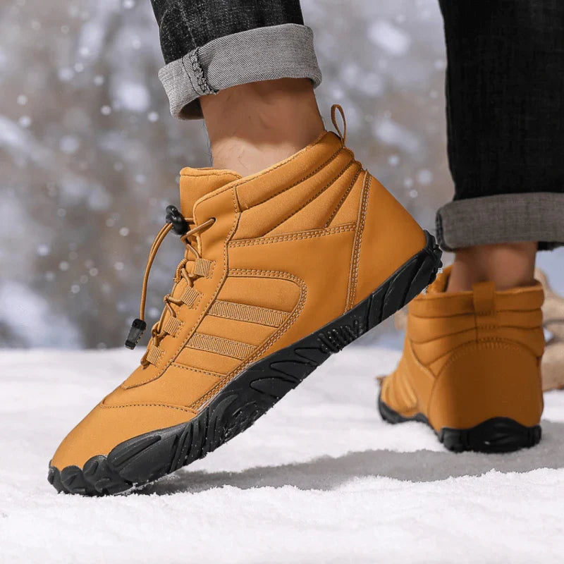 Bottes d'hiver pieds nus mixtes, doublure chaude, du 35 au 48