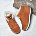 Bottes d'hiver mixtes fourrées, semelle antidérapante, 36 au 48