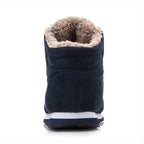 Bottes d'hiver mixtes fourrées, semelle antidérapante, 36 au 48