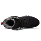Bottes d'hiver mixtes imperméables, doublure fourrée