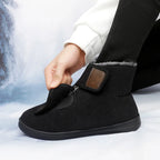 Bottes d'hiver unisexe doublées, fermeture réglable, 35 au 46