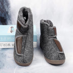 Bottes d'hiver unisexe doublées, fermeture réglable, 35 au 46