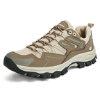 Chaussures de montagne femme imperméables, semelle antidérapante, marron
