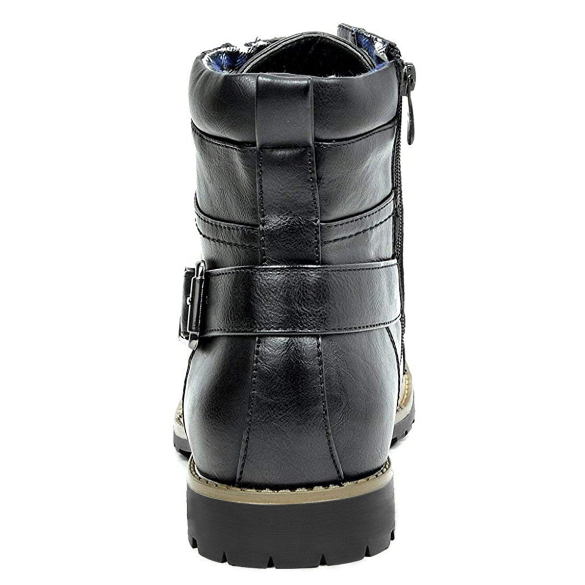 Bottes de moto homme, semelle en caoutchouc, trois coloris