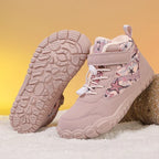 Bottes de neige enfant fourrées, semelle antidérapante