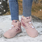 Bottes de neige enfant fourrées, semelle antidérapante