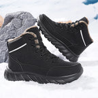 Bottes de neige homme fourrées, semelle antidérapante, 39 au 46