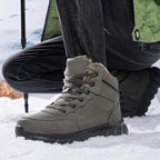 Bottes de neige homme fourrées, semelle antidérapante, 39 au 46