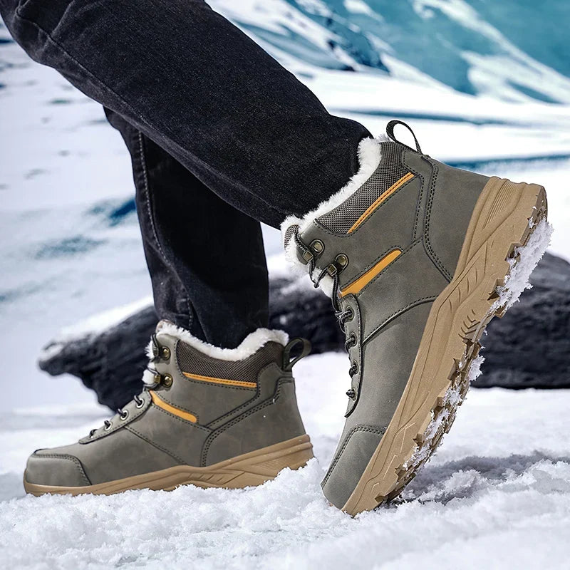 Bottes de neige montantes unisexe, doublure chaude, du 39 au 48