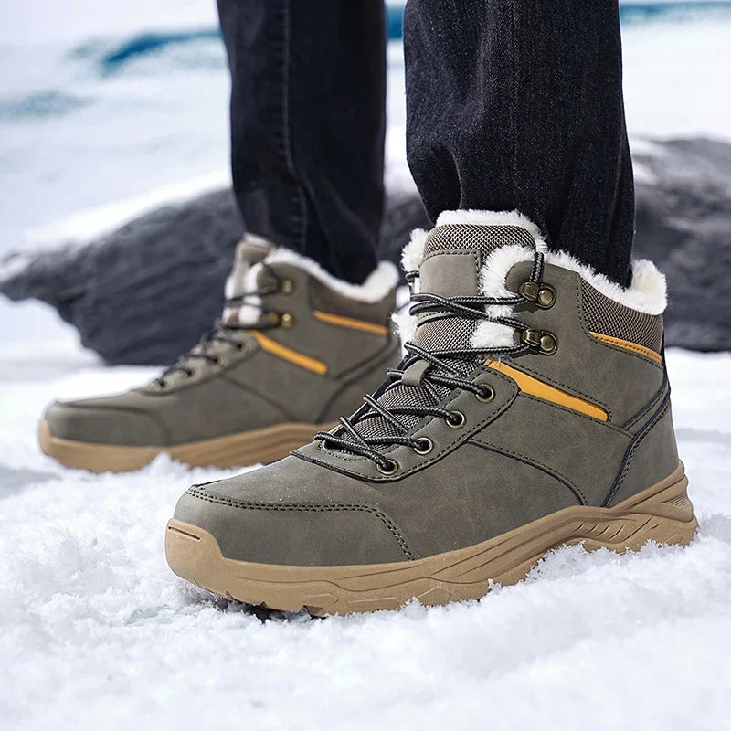 Bottes de neige montantes unisexe, doublure chaude, du 39 au 48