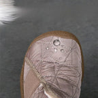 Bottes de neige femme matelassées, imperméables, doublure peluche