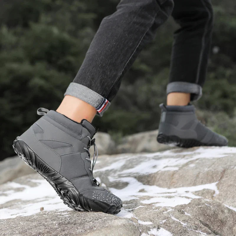 Bottes de neige pieds nus mixtes, doublées, du 36 au 46