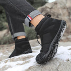 Bottes de neige pieds nus mixtes, doublées, du 36 au 46