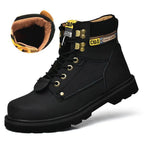 Bottes de neige rétro à lacets, avec ou sans doublure, du 35 au 46, noir