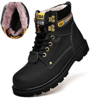 Bottes de neige rétro à lacets, avec ou sans doublure, du 35 au 46, noir, doublure fourrée