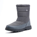 Bottes de neige mixtes mi-mollet, doublure peluche, 36 au 46