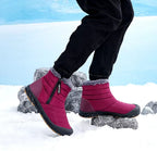 Bottes de neige mixtes imperméables, doublure peluche, 36 au 46