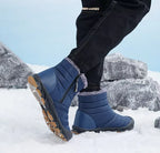Bottes de neige mixtes imperméables, doublure peluche, 36 au 46