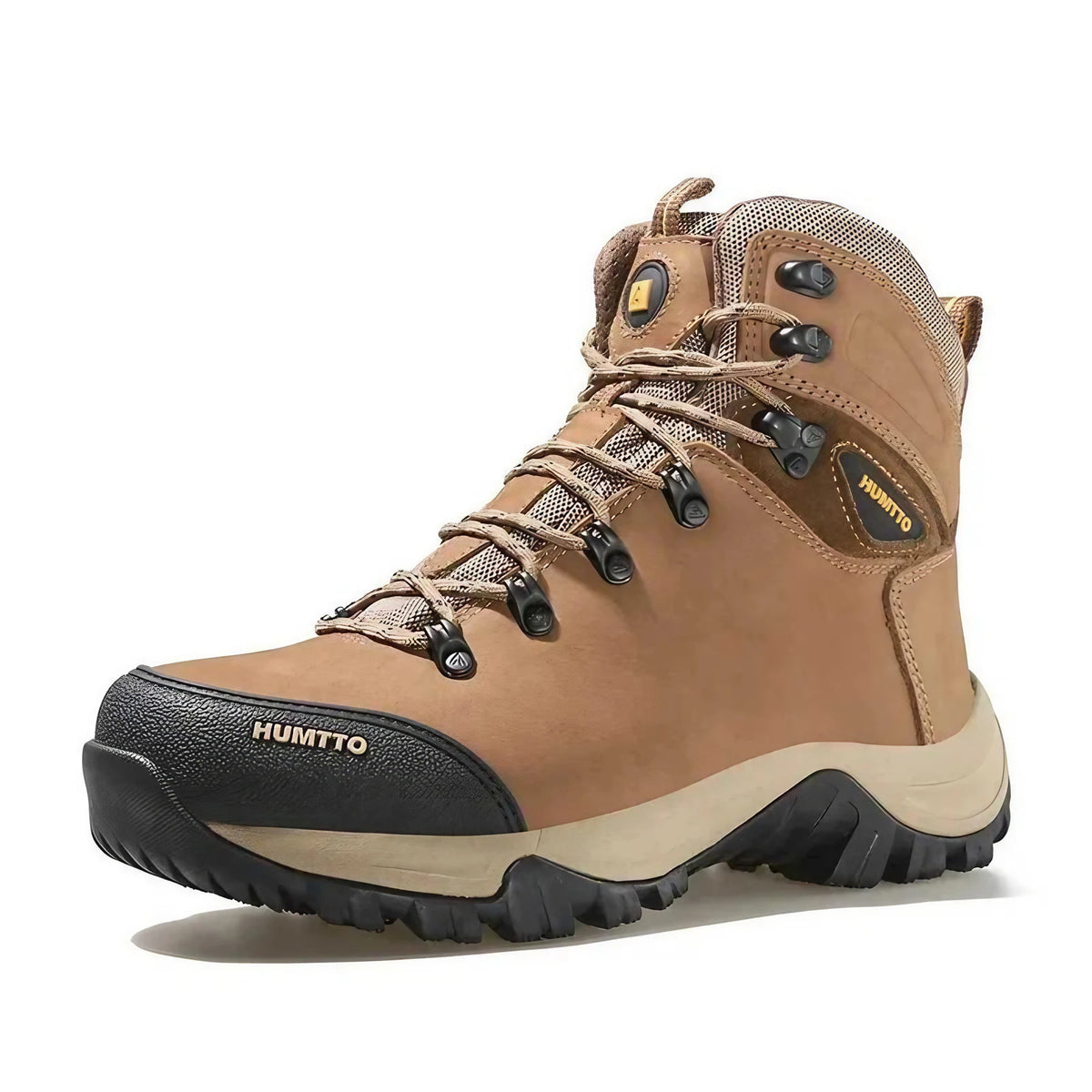 Bottes de randonnée homme en cuir, chaudes et imperméables