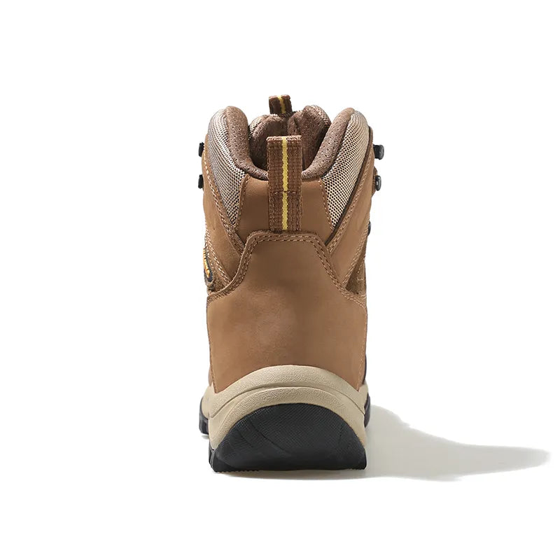 Bottes de randonnée homme en cuir, chaudes et imperméables