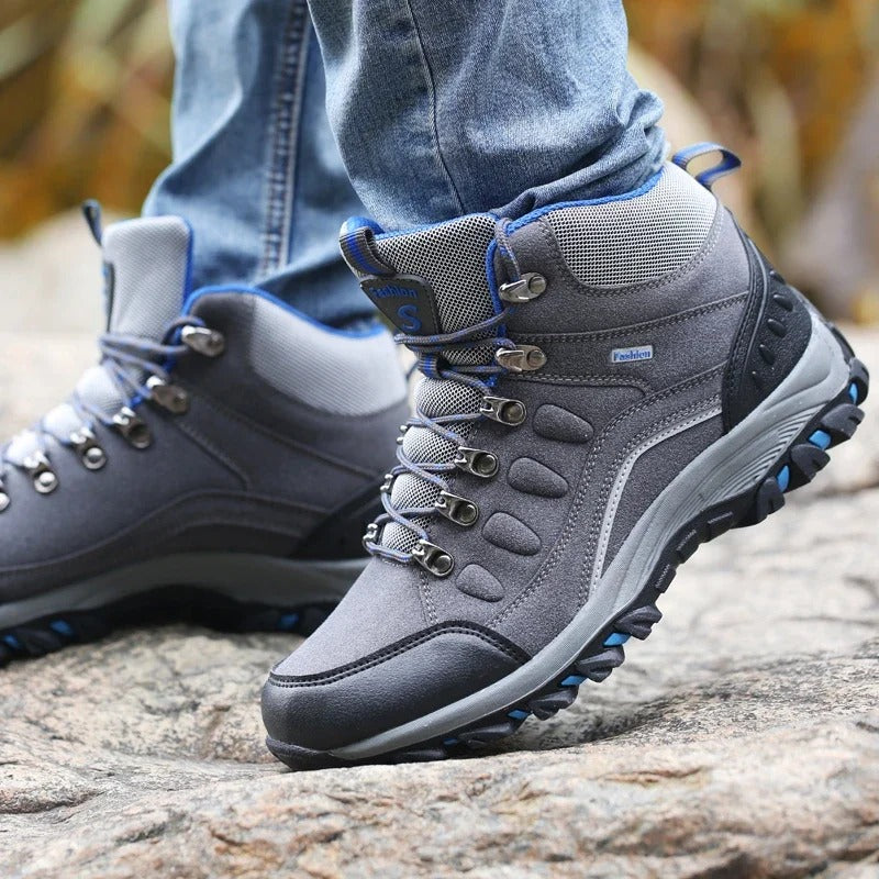 Chaussures de randonnée montantes imperméables, unisexe