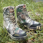 Chaussures de randonnée montantes camouflage, membrane imperméable
