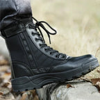 Bottes de randonnée mixtes, embout renforcé, semelle caoutchouc