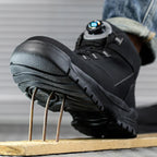 Chaussures de sécurité montantes imperméables, embout acier