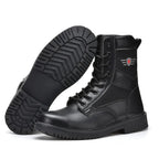 Bottes de sécurité mixtes à embout acier, semelle antidérapante
