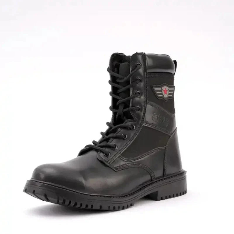 Bottes de sécurité mixtes à embout acier, semelle antidérapante