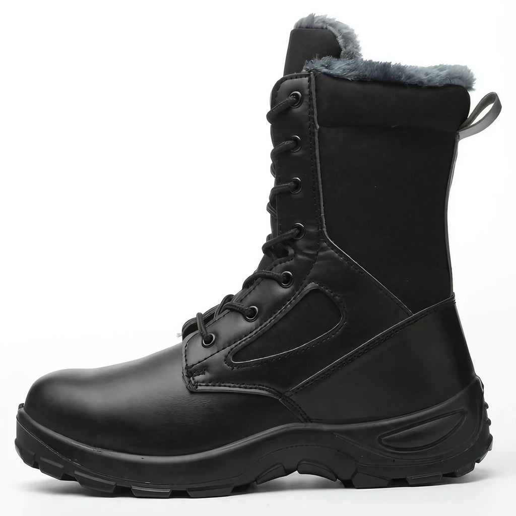 Bottes de sécurité mixtes à embout acier, doublées ou fourrées