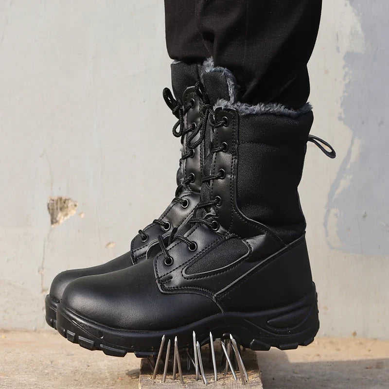 Bottes de sécurité mixtes à embout acier, doublées ou fourrées